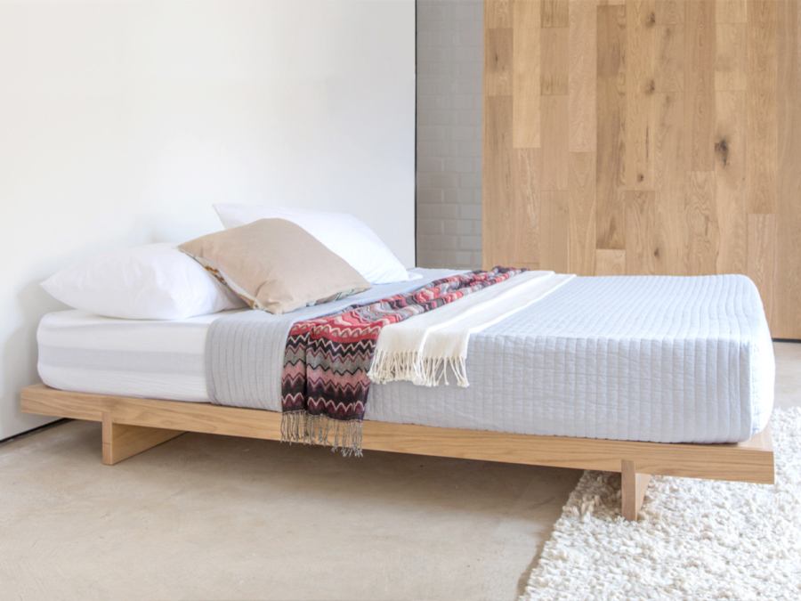 Low Fuji Attic Platform Bed No, How To Make A Platform Bed With Headboard