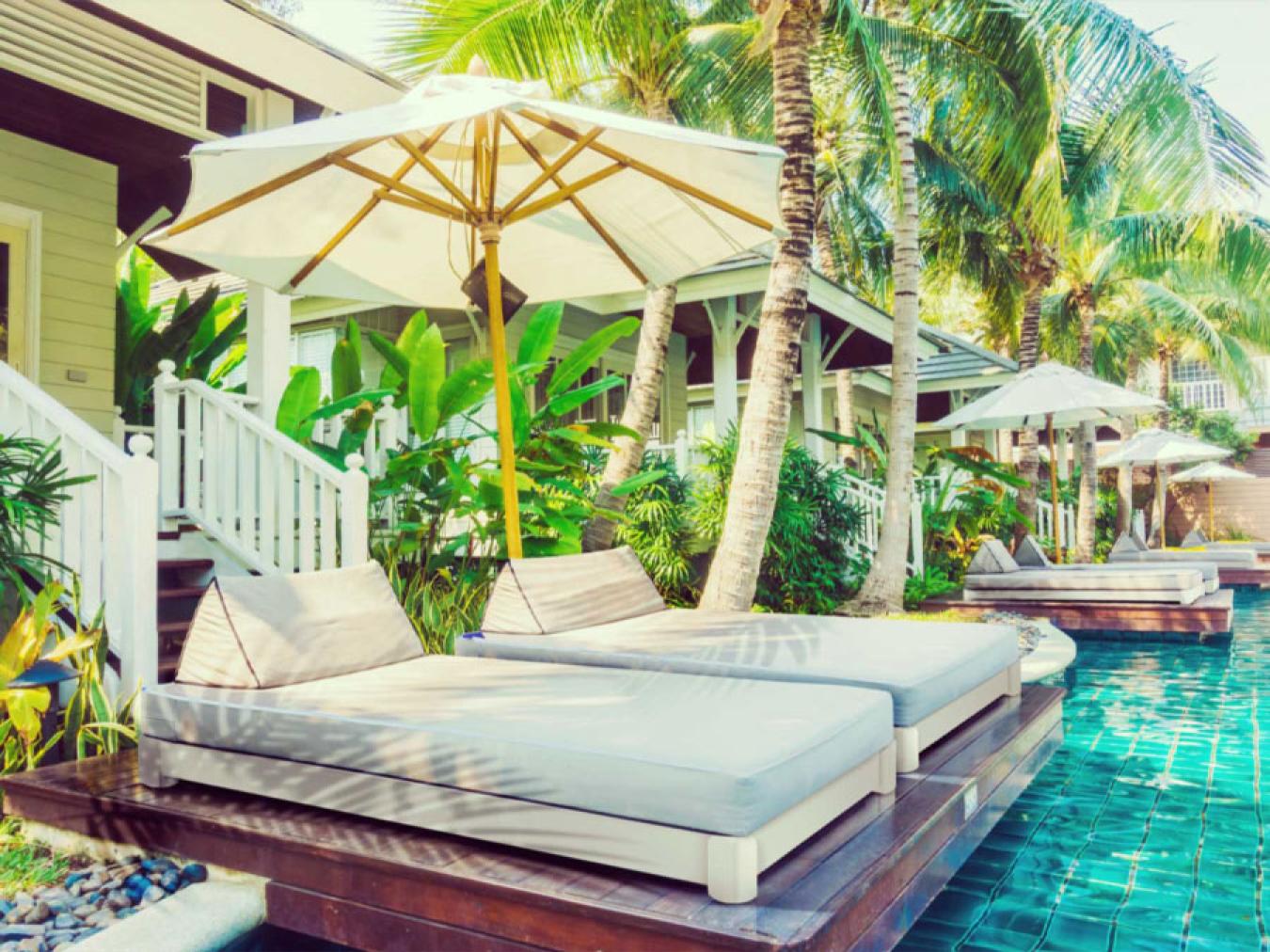 Bali Outdoor Low Bed