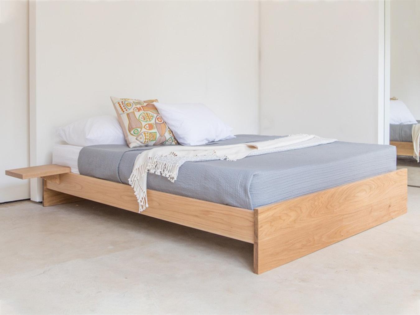 Full xl platform bed with headboard deals