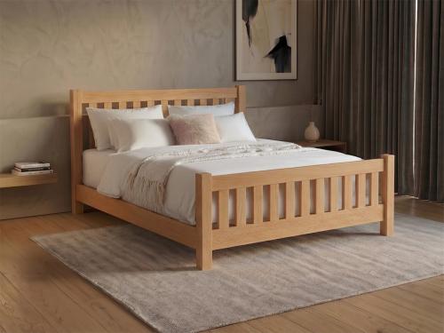 beech low bradgate bed by get laid beds