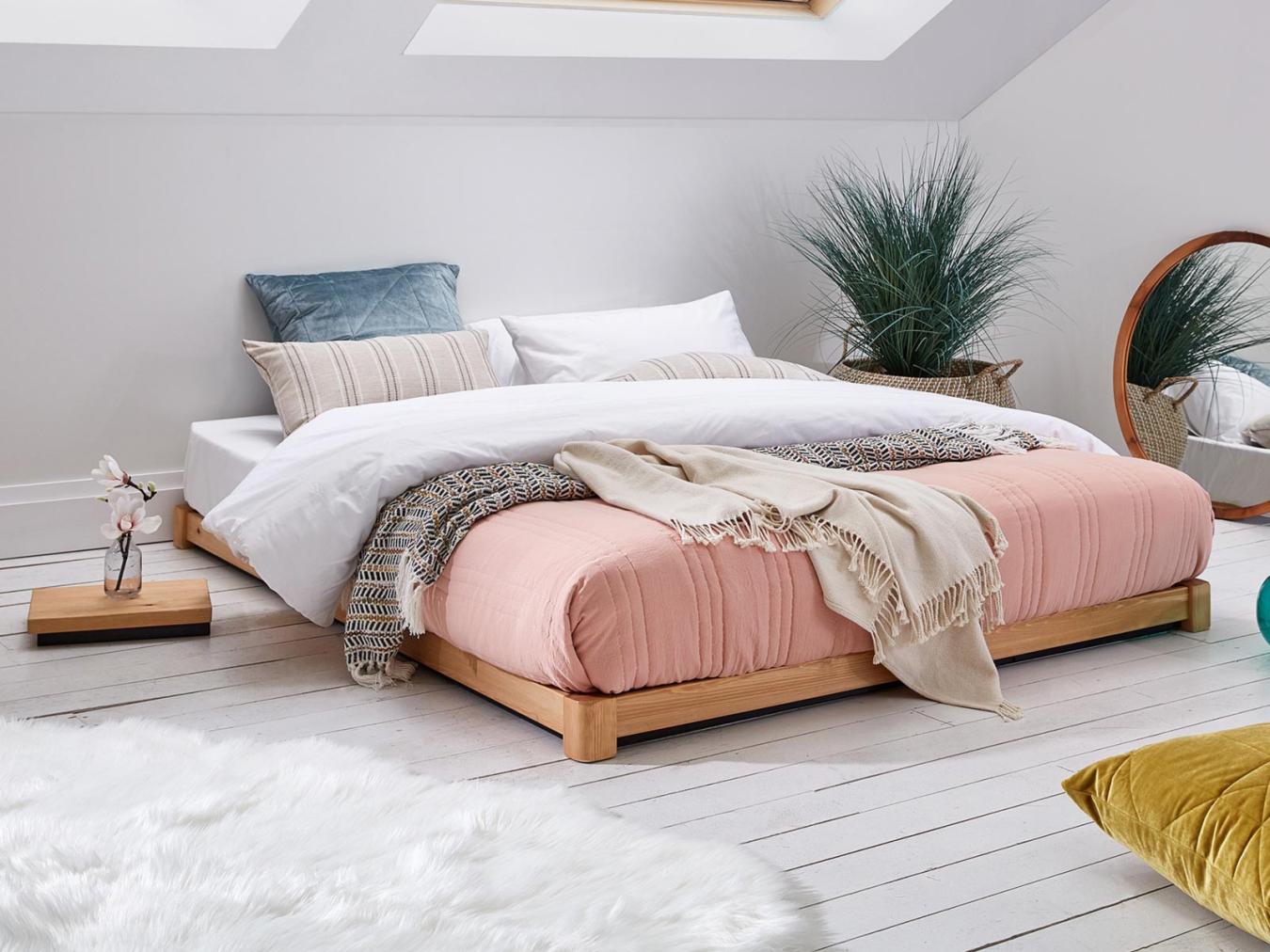 Loft style queen bed frames top