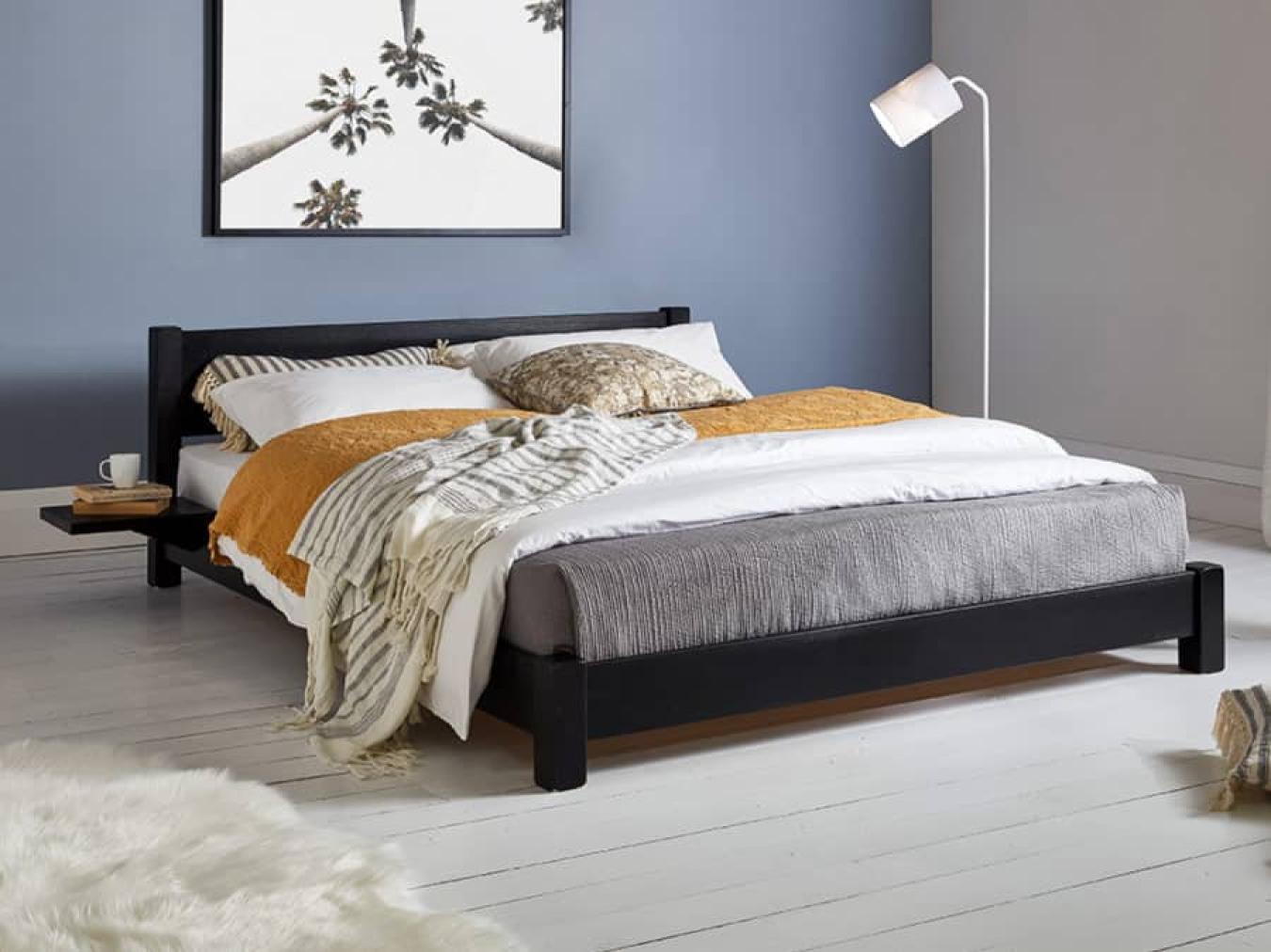 Low oriental outlet bed frame