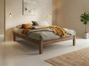 Platform Bed (No Headboard / Space Saver) Walnut