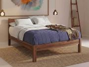 white knight bed space saver walnut