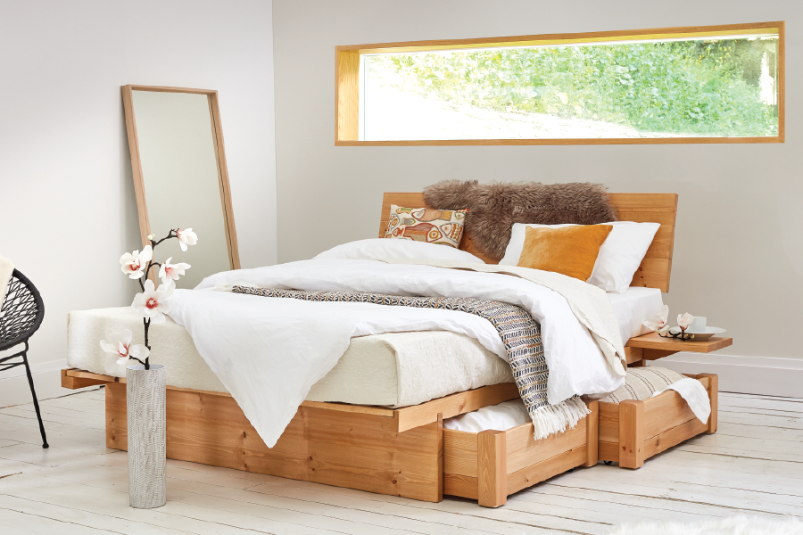 Best solid wood bed discount
